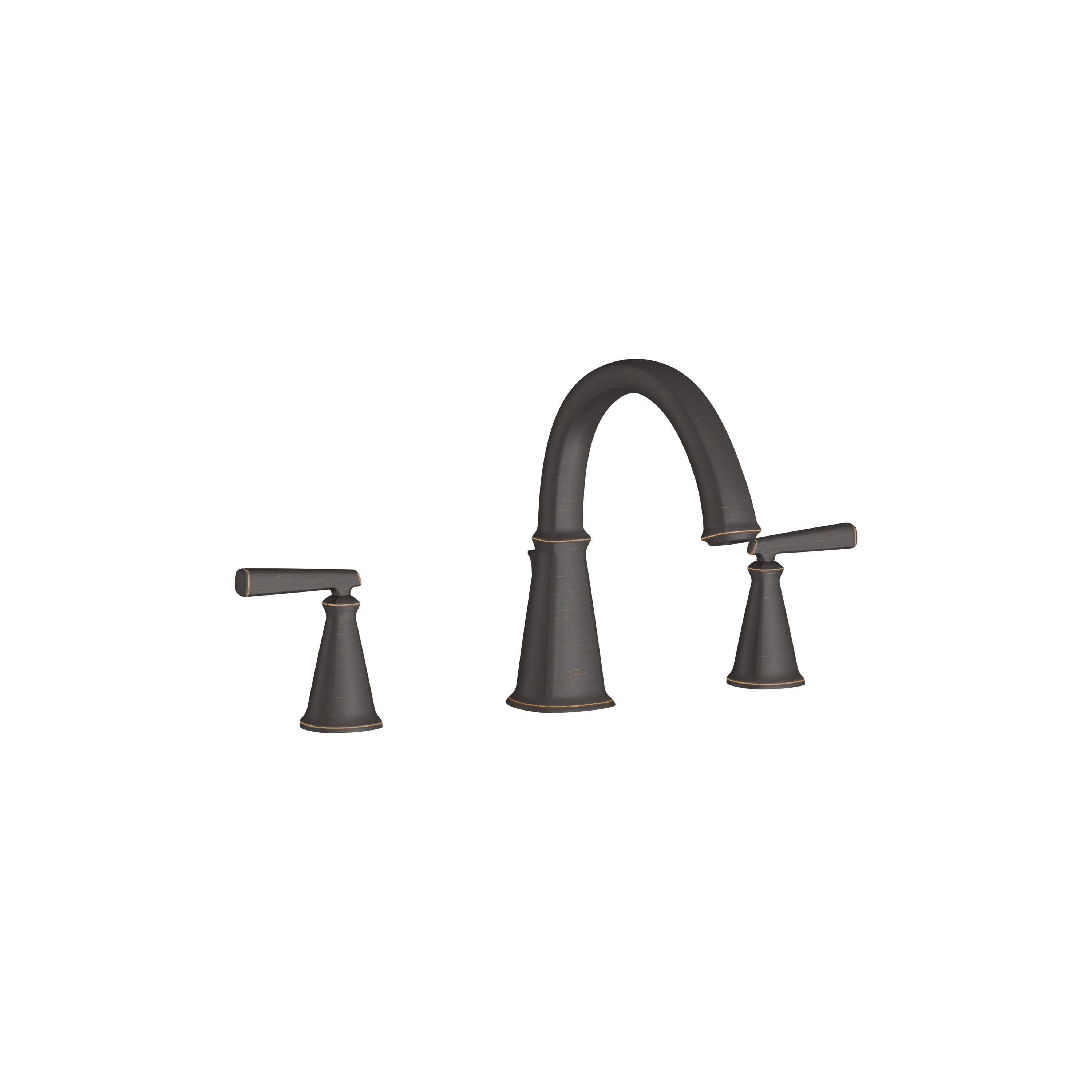 Edgemere Bathtub Faucet With Lever Handles for Flash Rough In Valve LEGACY BRONZE